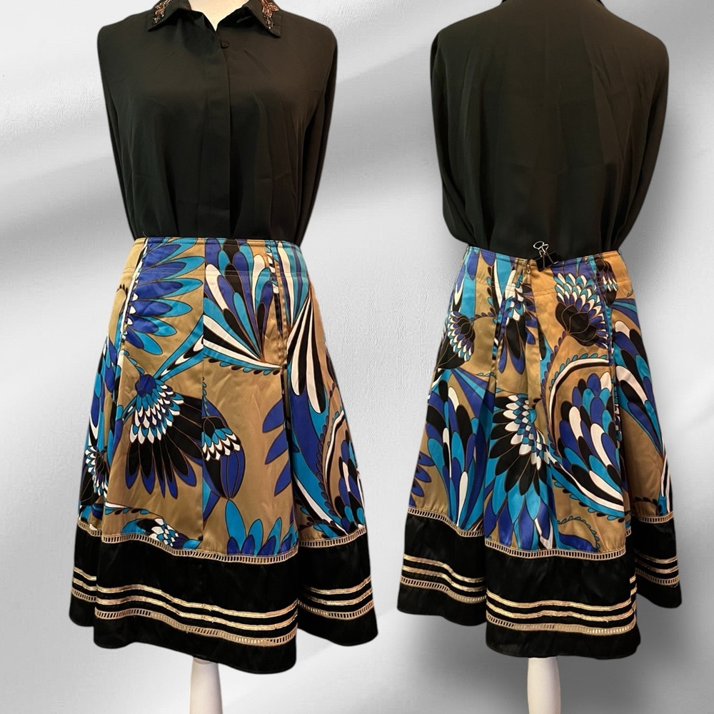Elegant Worthington Skirt size 8 Sheen A-Line